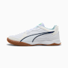 PRESSING IV Futsal Boots Unisex, PUMA White-Aqua-Fizzy Light-Sea Glass, small-VNM