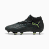 FUTURE 8 ULTIMATE MxSG Football Boots Unisex, PUMA Black-Fizzy Light-Green Terrain, small