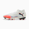 FUTURE 8 PRO FG/AG Football Boots Unisex, PUMA White-PUMA Black-Glowing Red, small