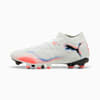 FUTURE 8 MATCH FG/AG Football Boots Unisex, PUMA White-PUMA Black-Glowing Red, small-PHL