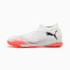 Buty piłkarskie unisex FUTURE 8 MATCH TT, PUMA White-PUMA Black-Glowing Red, small