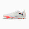 Botas de fútbol FUTURE 8 MATCH MG Low unisex, PUMA White-PUMA Black-Glowing Red, small