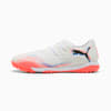 Buty piłkarskie unisex FUTURE 8 MATCH TT niskie, PUMA White-PUMA Black-Glowing Red, small