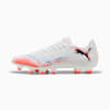 FUTURE 8 PLAY FG/AG Football Boots Unisex, PUMA White-PUMA Black-Glowing Red, small-VNM