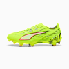 ULTRA 6 ULTIMATE FG Football Boots Unisex, Yellow Alert-PUMA Black-Glowing Red-Lime Squeeze, small-IDN