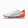 Botas de fútbol KING PRO FG/AG unisex, PUMA White-PUMA Silver-Glowing Red, small