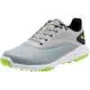 GRIP FUSION Men's Golf Shoes, Quarry-Acid Lime-Black, small-SEA