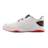Grip Fusion DISC Golf Shoes, Puma White-High Risk Red, small-SEA