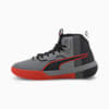 Kids Legacy Disrupt Sneakers, Puma Black-Red Blast, small-SEA