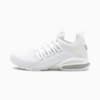 Axelion M Perf Metallic Training Shoes JR, Puma White-Puma Silver, small-SEA