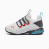 Feather Gray-Galactic Gray-Red Fire