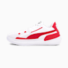 Clyde Hardwood Team Men's Basketball Shoes, Puma White-High Risk Red, small-SEA