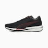 Velocity NITRO Men's Running Shoes, Puma Black-Lava Blast, small-SEA
