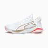 Softride Rift Tech Floral Women's Running Shoes, Puma White-Fiery Coral-Puma Team Gold, small-SEA