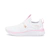 Softride Sophia Slip-On Youth Trainers, Puma White-PRISM PINK-Puma Team Gold, small-SEA