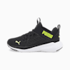 Soft Enzo NXT Kids' Trainers, Puma Black-Puma White, small-SEA