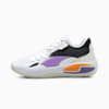 Court Rider I Basketball Shoes, Puma White-Prism Violet, small-AUS