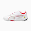 Scuderia Ferrari R-Cat Machina Driving Shoes, PUMA White-PUMA White, small-PHL