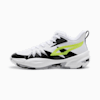 Genetics Basketball Shoes, PUMA White-Electric Lime, small-PHL