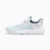 Fusion Crush Sport Women's Golf Shoes, Icy Blue-Pink Icing, small-SEA