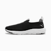 SOFTRIDE Flex Knit Slip-On Running Shoes, PUMA Black-Cool Dark Gray, small-IDN