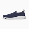 SOFTRIDE Flex Knit Slip-On Running Shoes, Club Navy-PUMA White, small-VNM