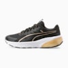 Cell Glare Women's Running Shoes, PUMA Black-PUMA Gold-PUMA White, small-AUS