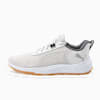 Fusion Crush Sport Wide Golf Shoes Men, Feather Gray-PUMA Black, small-AUS