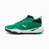 Playmaker Pro Basketball Shoes - Kids 4-8 years, Sport Green-PUMA Black, small-AUS