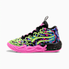 MB.04 Heem Basketball Shoes Kids, PUMA Black-Luminous Pink-Electric Lime, small