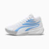Court Pro Basketball Shoes - Youth 8-16 Years, PUMA White-Della Robbia Blue, small-AUS