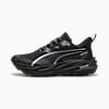 Black PUMA men's trail shoe with silver formstrip and 'GORE-TEX' detail.