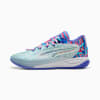 Stewie 4 Prism Women's Basketball Shoes, PUMA White-Light Aqua, small-AUS
