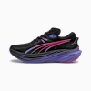 PUMA Black-Fluro Pink Pes