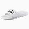 Popcat Slide Sandals, Puma White-Puma Black, small-SEA