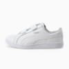 Smash Leather V PS Sneakers - Kids 4-8 years, Puma White-Puma White, small-AUS