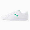 Smash Cat Leather Trainers, Puma White-Verdant Green, small-PHL