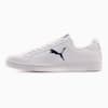 Smash Cat Leather Trainers, Puma White-Blue Depths, small-SEA