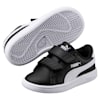 Smash v2 Kids' Trainers, Puma Black-Puma White, small-SEA