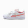 Smash v2 Kids' Trainers, Puma White-Peony-BRIGHT ROSE, small-SEA