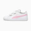 Smash v2 Kids' Trainers, Puma White-Pink Lady, small-PHL