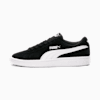 Smash v2 Suede Sneakers - Youth 8-16 years, Puma Black-Puma White, small-NZL