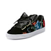 Basket Heart Hyper Embroidery Women's Trainers, Puma Black, small-SEA