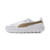 Platform Trace Varsity Women's Trainers, Puma White-Metallic Gold, small-SEA