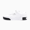 Cali Sneakers Women, Puma White-Puma Black, small-PHL