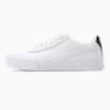 Carina Leather Women's Trainers, Puma White-Puma White-Rosewater, small-SEA
