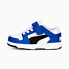 Tenis Bebé Rebound Layup Lo, PUMA White-PUMA Black-Royal Sapphire, small