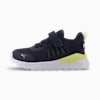 Anzarun Knit Babies' Trainers, Peacoat-Sunny Lime-Puma White, small-SEA