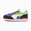 Future Rider Play On Kids' Trainers, Puma Black-Fluo Green-Dazzling Blue, small-SEA