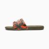 Dark Olive-Deep Lichen Green-Vibrant Orange-Puma White